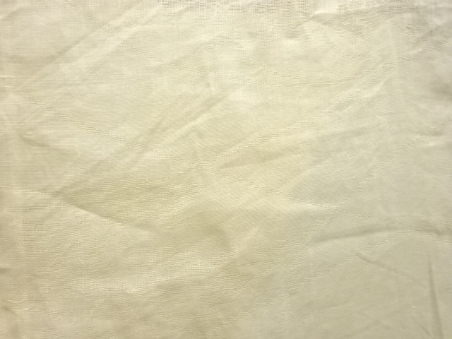  アンティーク　すかし織草花模様夏用長襦袢